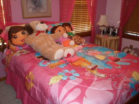 Karis's new bedroom